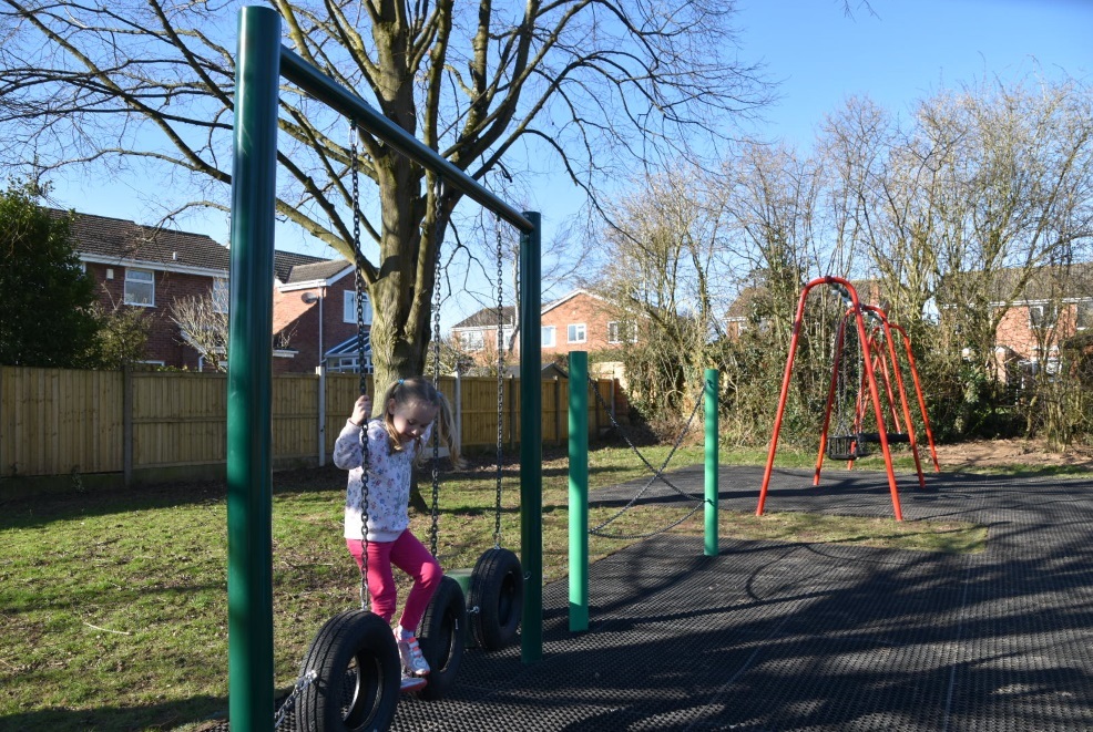 New k Play Area Opens In Strathmore Close Knutsford Guardian