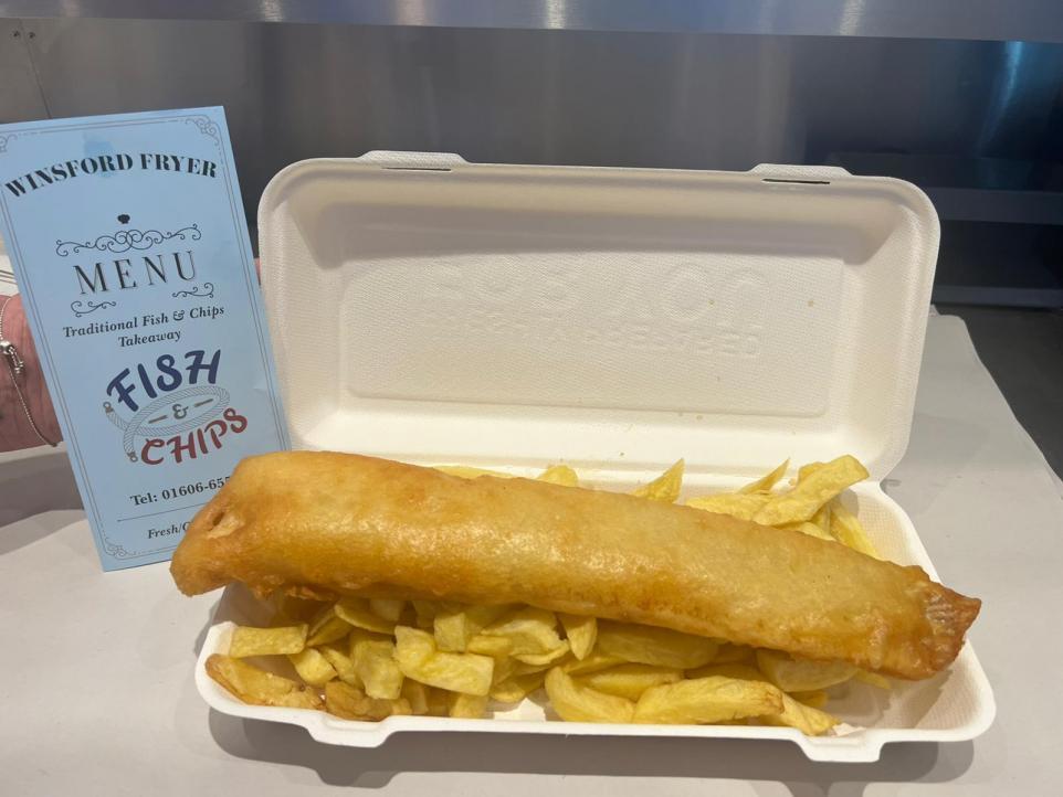 Winsford Fryers award-winning fish and chips