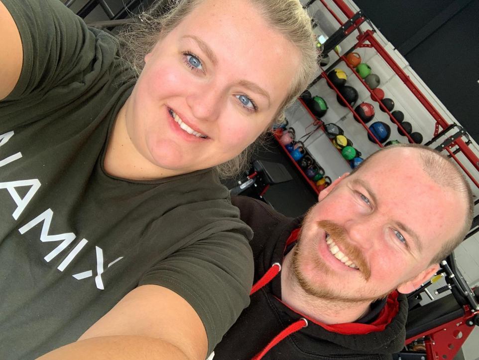Charlotte and Chris Wood - owners of Namix Performance Centre