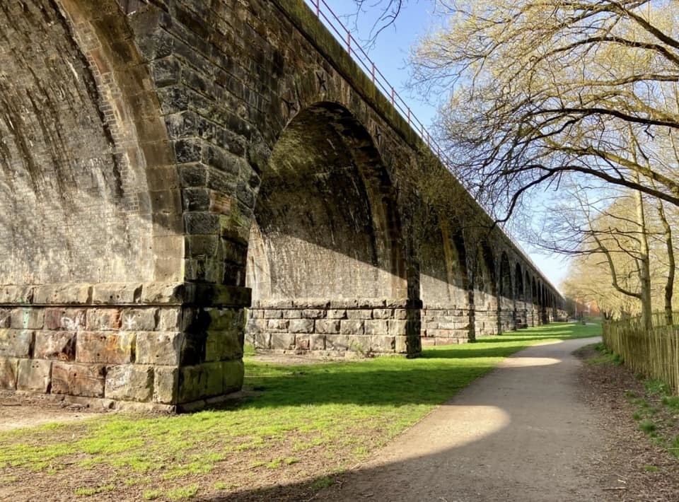 Northwich arches by Ann Webster